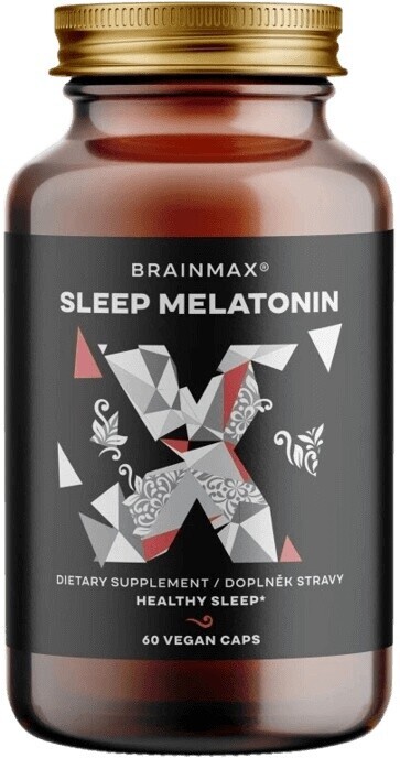 Brainmax sleep melatonin 60 rostlinných kapsúl