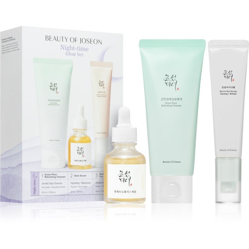 Beauty of Joseon Nightime Glow Set darčeková sada pre dokonalú pleť