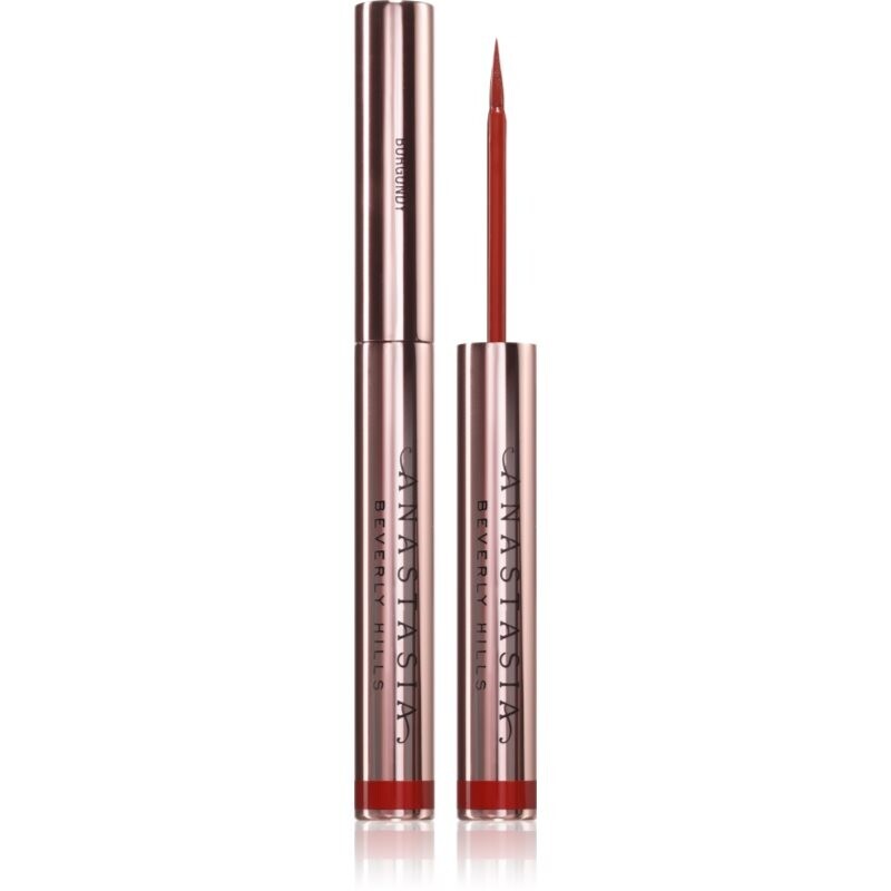 Anastasia Beverly Hills Liquid Eyeliner tekuté linky na oči odtieň Burgundy 2.4 ml