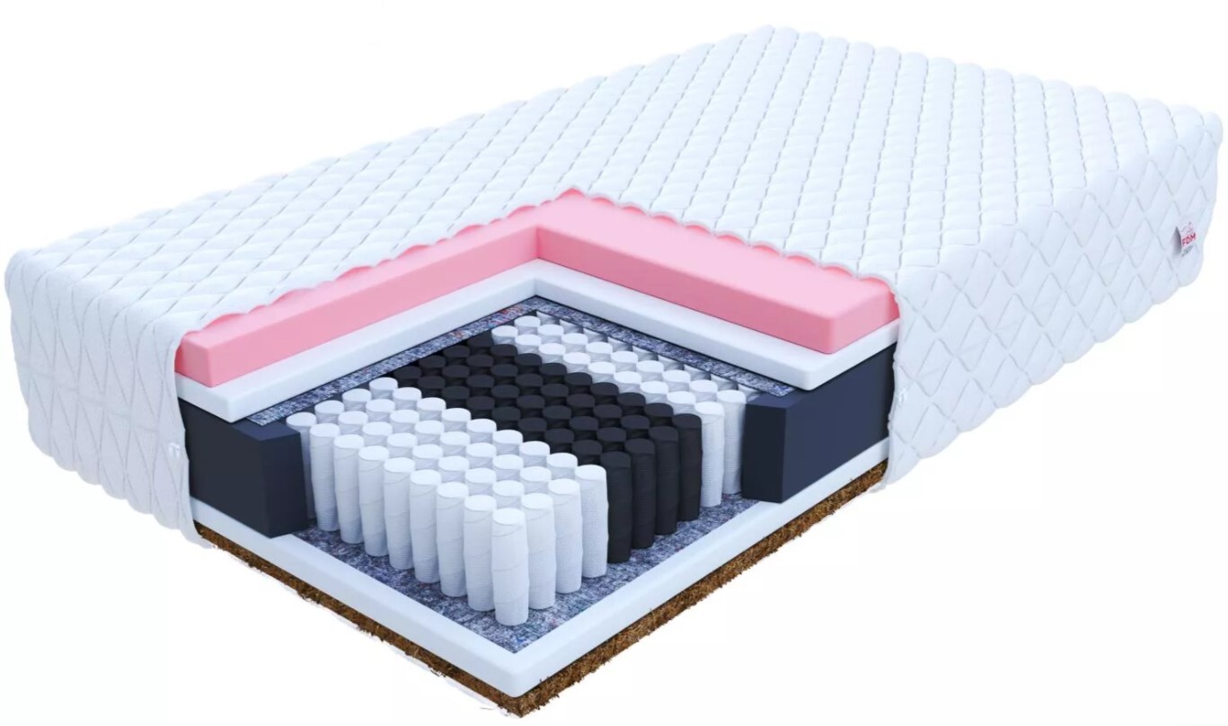 FDM Taštičkový matrac IVREA Premium Jersey | 180 x 200 cm