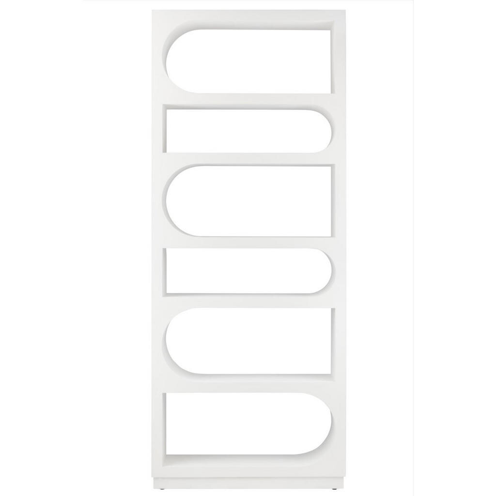 MID.YOU REGÁL, biela, jedľa, 78/193/30 cm