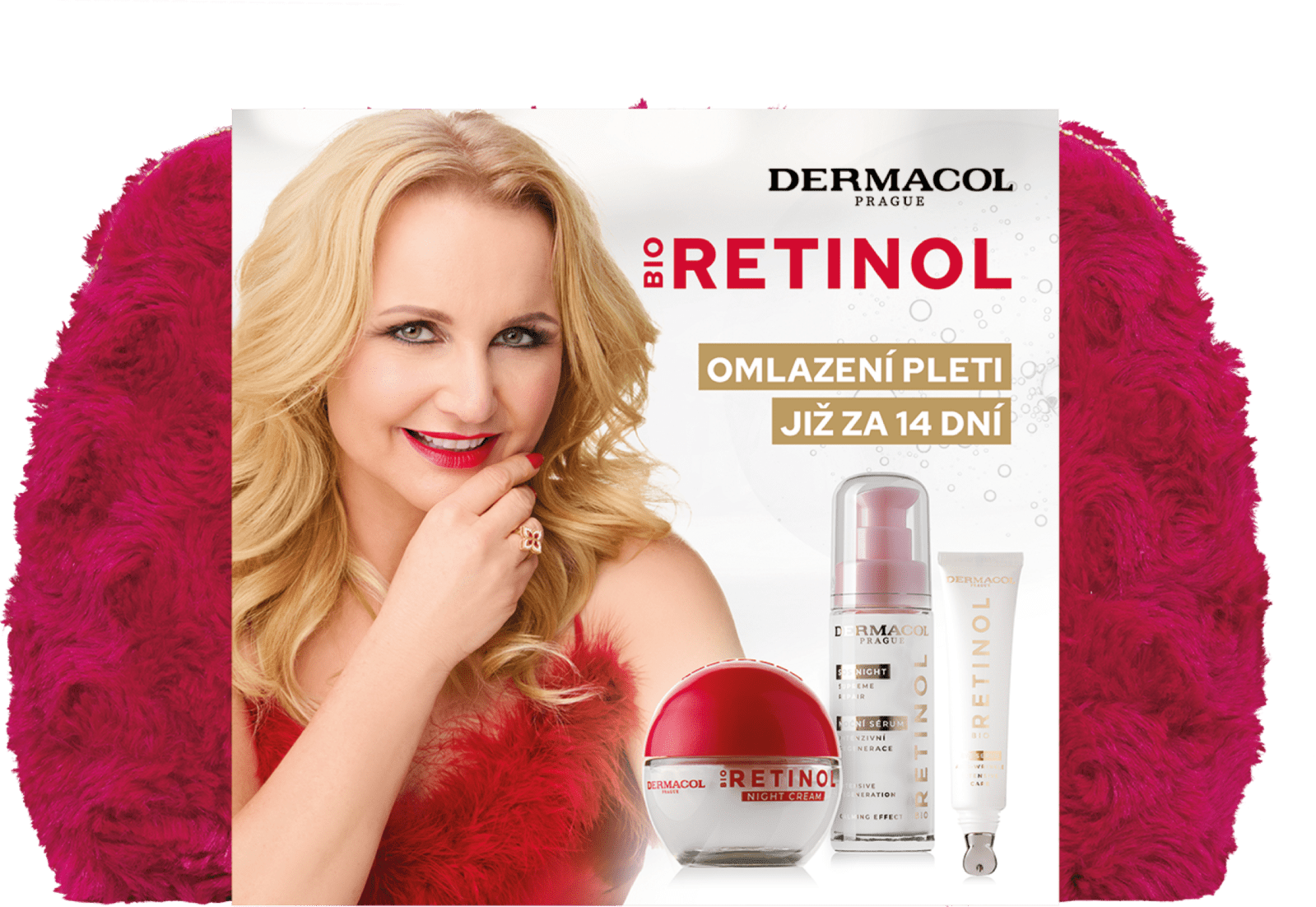 DERMACOL darčekový balíček Bio retinol