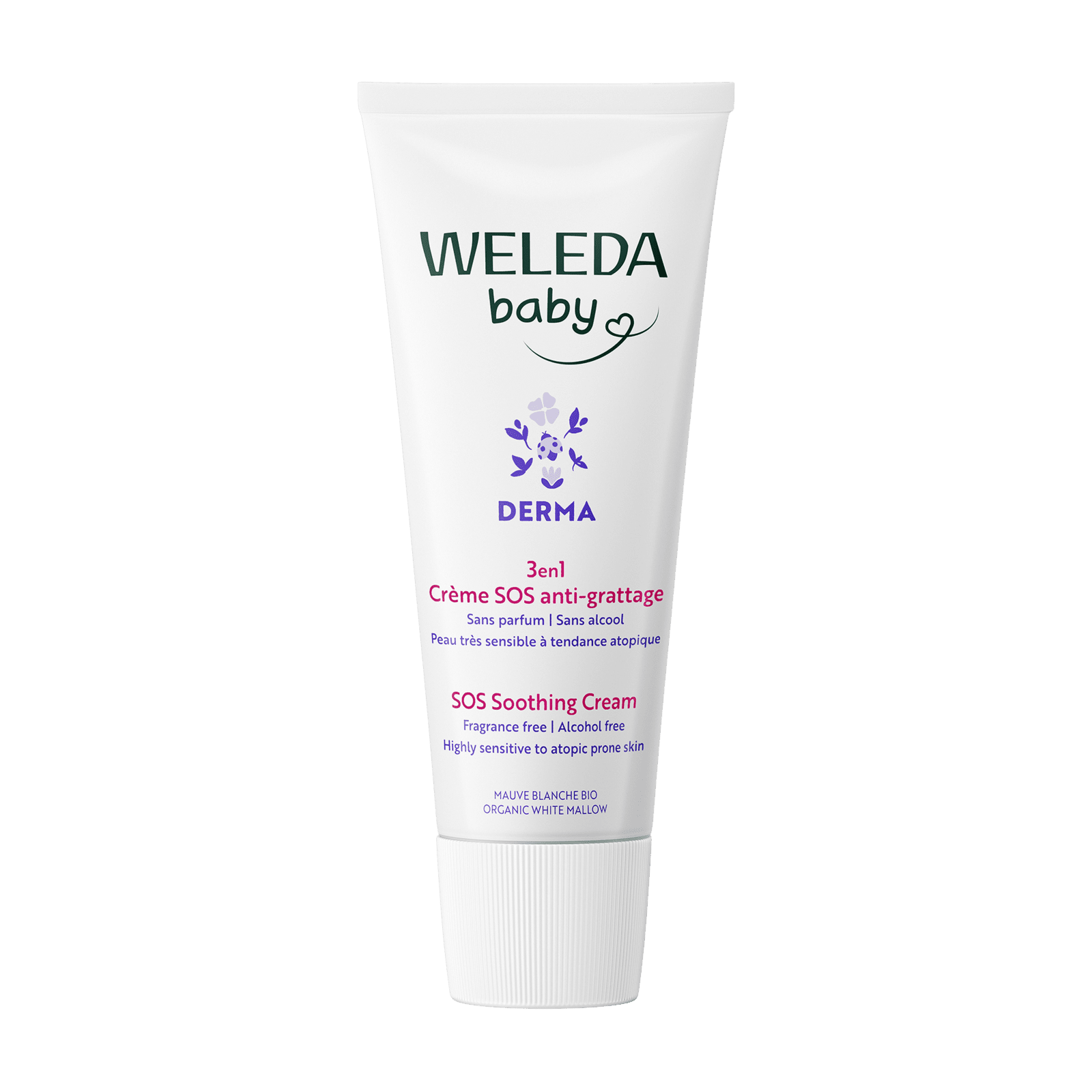 WELEDA 3v1 DERMA Upokojujúci SOS krém 50 ml