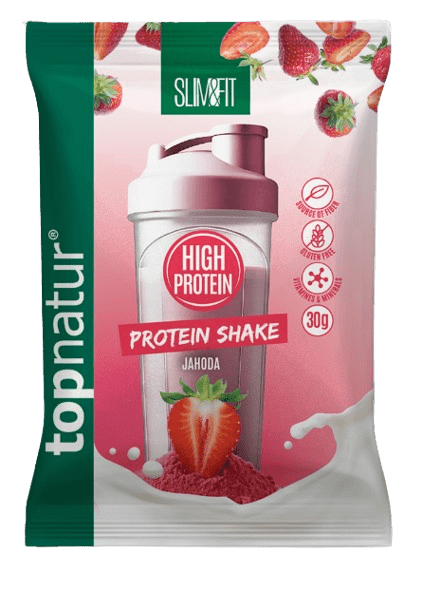TOPNATUR SLIM&FIT Proteín Shake jahoda 30 g