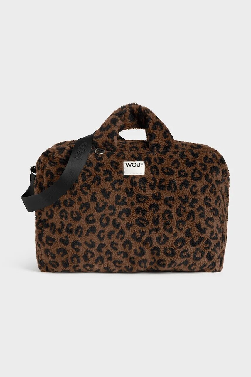 Taška WOUF Simona 44 x 30 x 17 cm hnedá farba