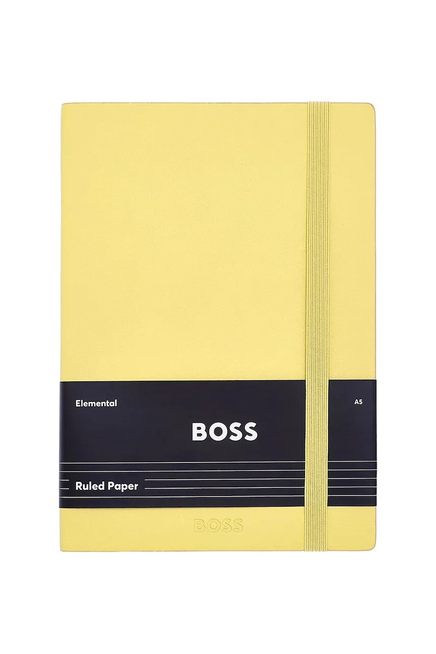 Zápisník BOSS Pastel Classic A5 žltá farba