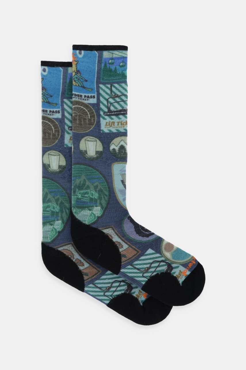 Lyžiarske ponožky Smartwool modrá farba, SW002897