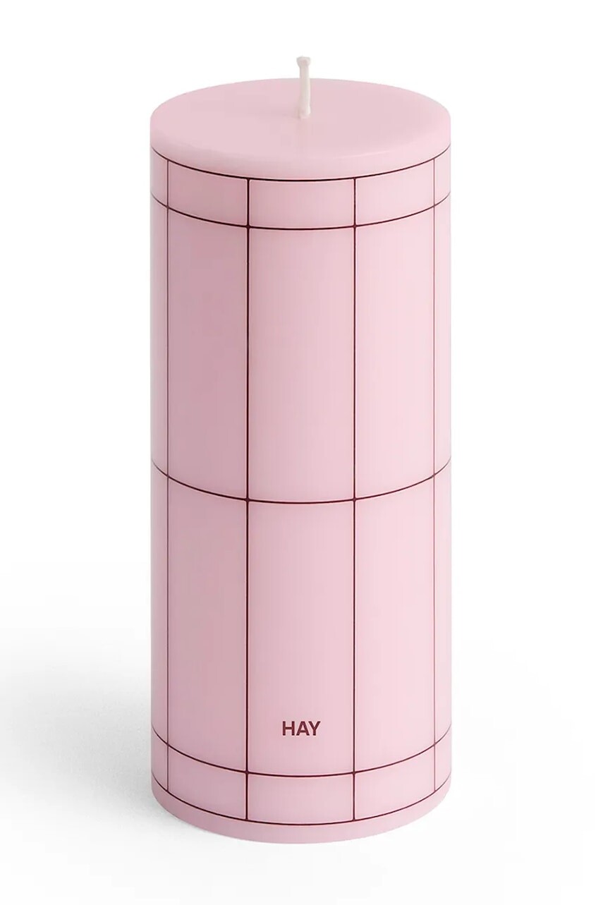 Ozdobná sviečka HAY Column Candle 6,5 x 15 cm viac farieb