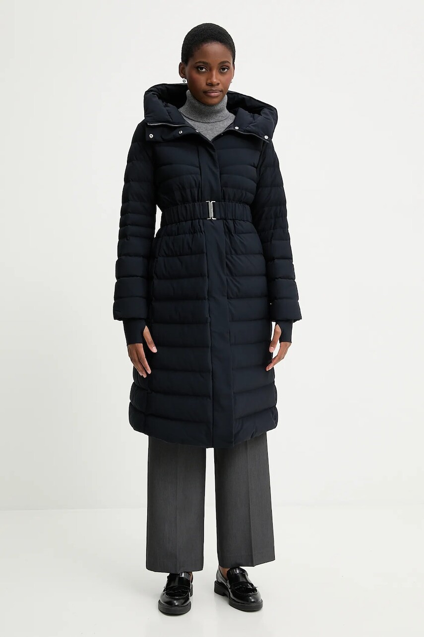 Páperová bunda Hetrego ELOWEN tmavomodrá farba, zimná, 8P652