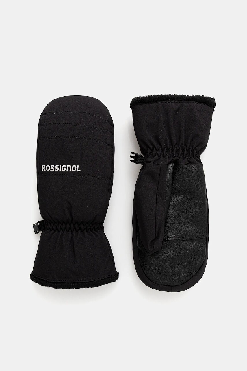 Lyžiarske rukavice Rossignol čierna farba, RLOWG06