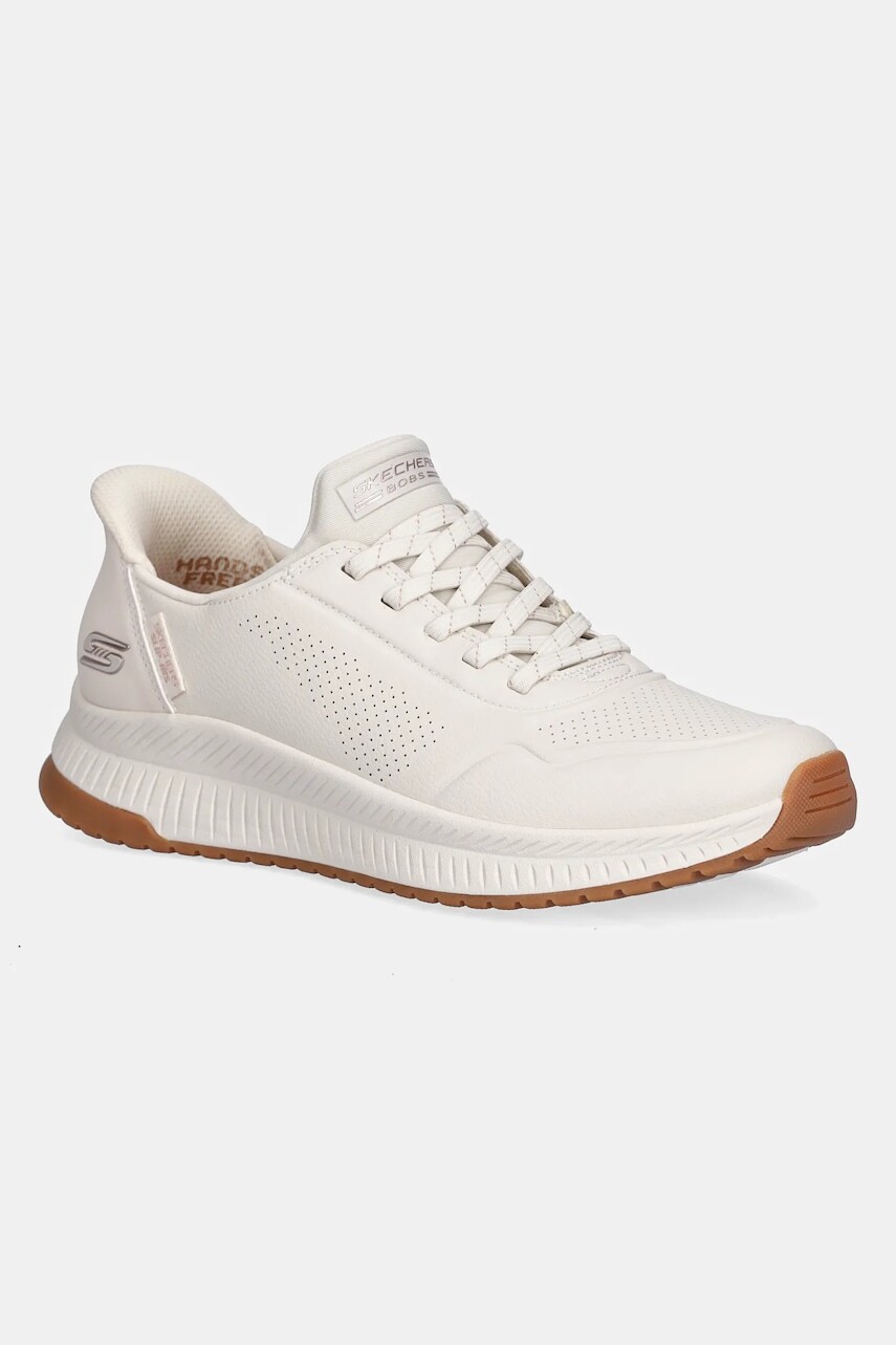 Tenisky Skechers BOBS SQUAD 4 béžová farba, 117740