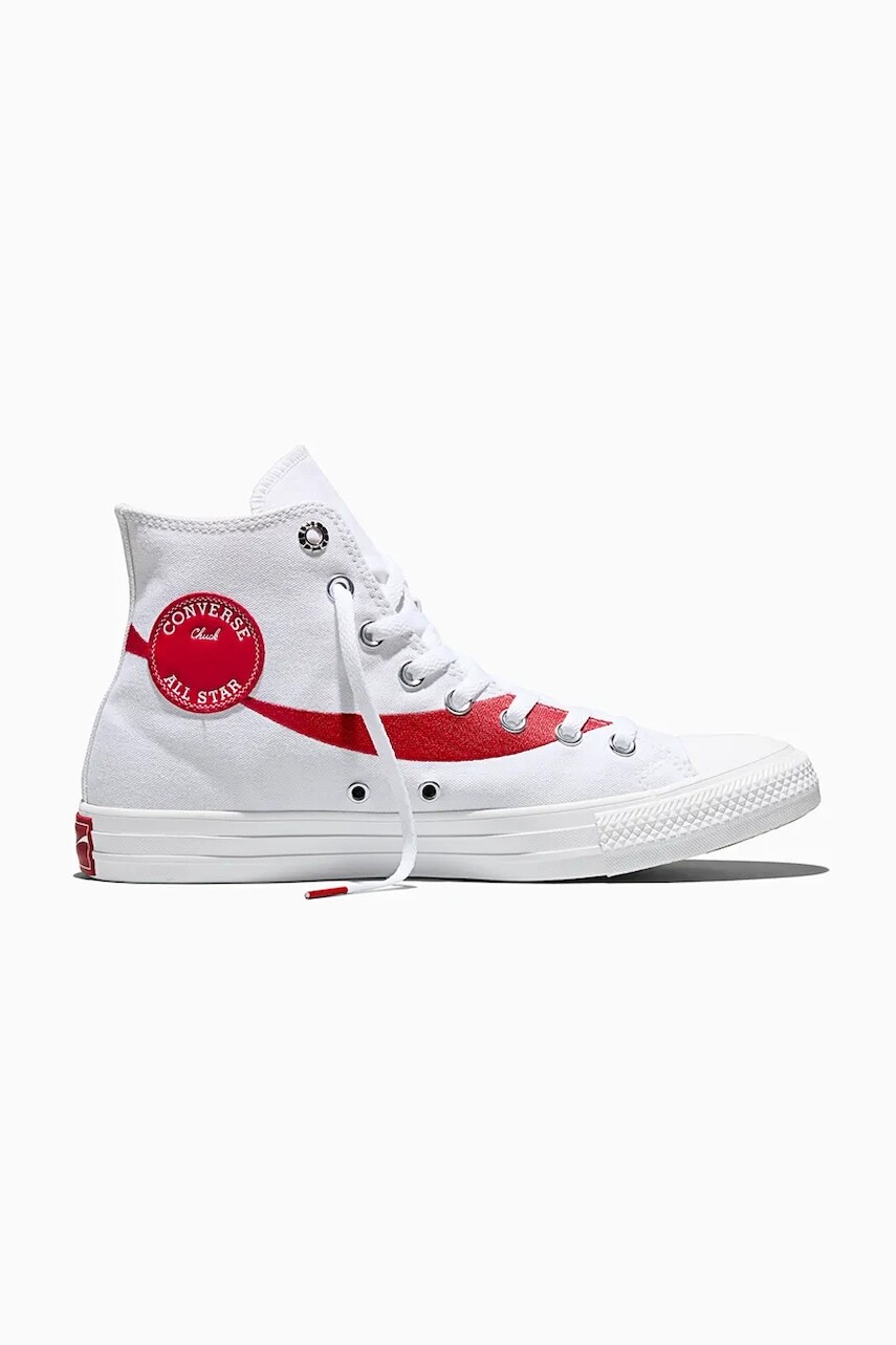 Tenisky Converse Converse x Coca-Cola Chuck Taylor All Star biela farba, A18434C