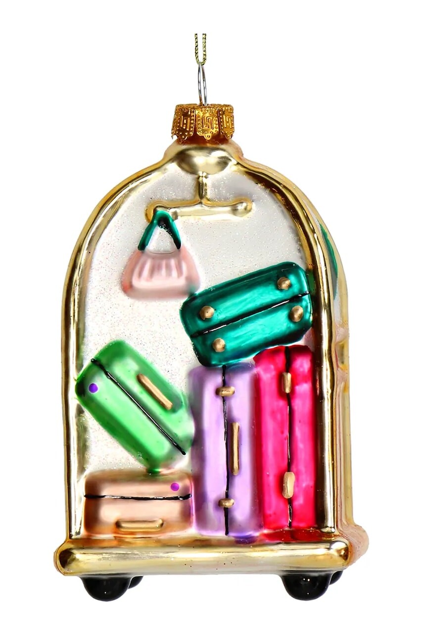 Vianočná ozdoba home & lifestyle 11,8 x 5 x 7,2 cm viac farieb