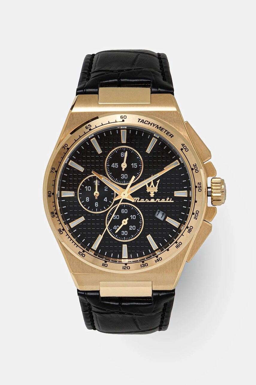 Hodinky Maserati pánske, čierna farba, R8871653001