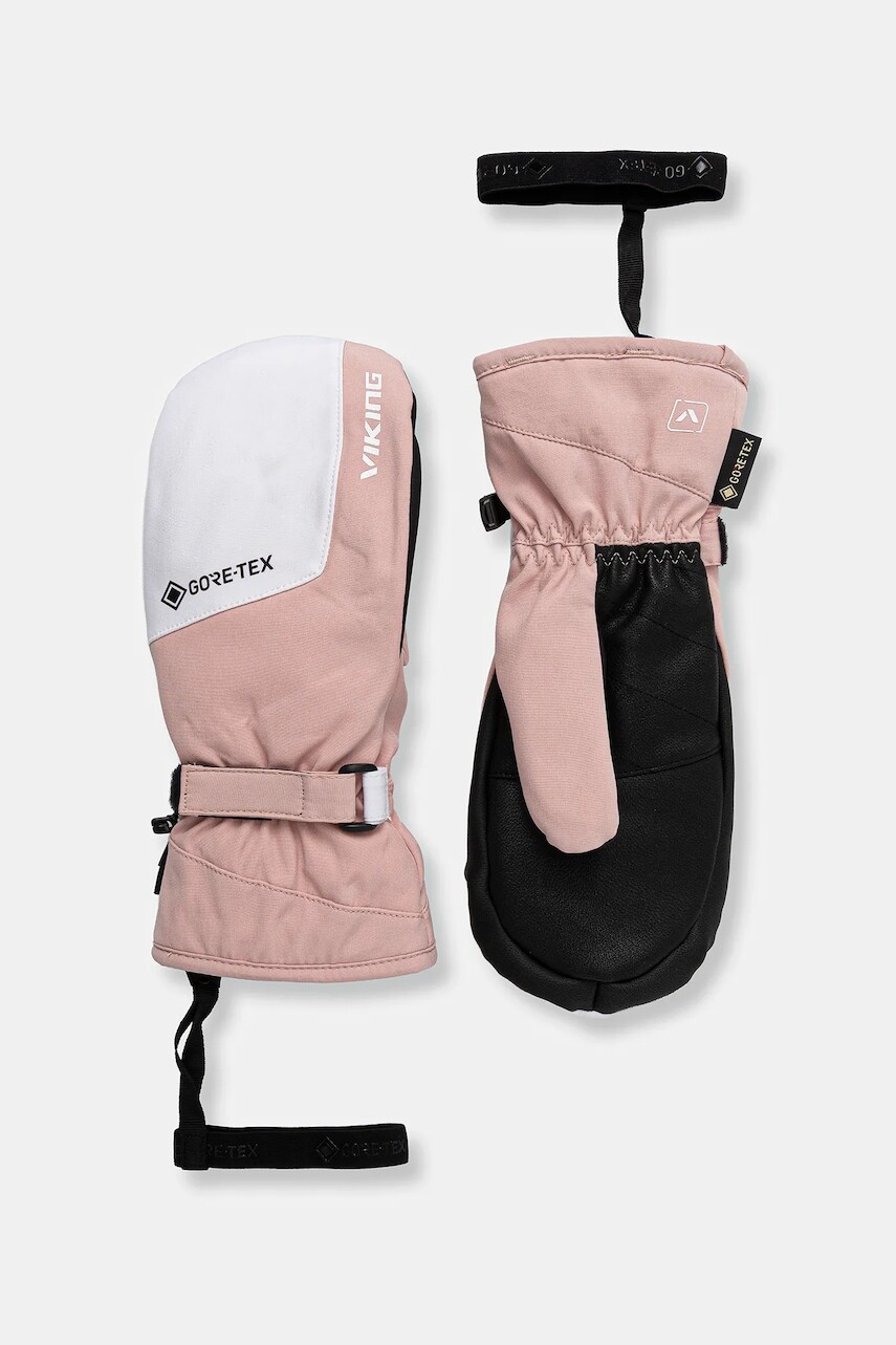 Lyžiarske rukavice Viking Sherpa GTX 2.0 ružová farba, 150/27/0288