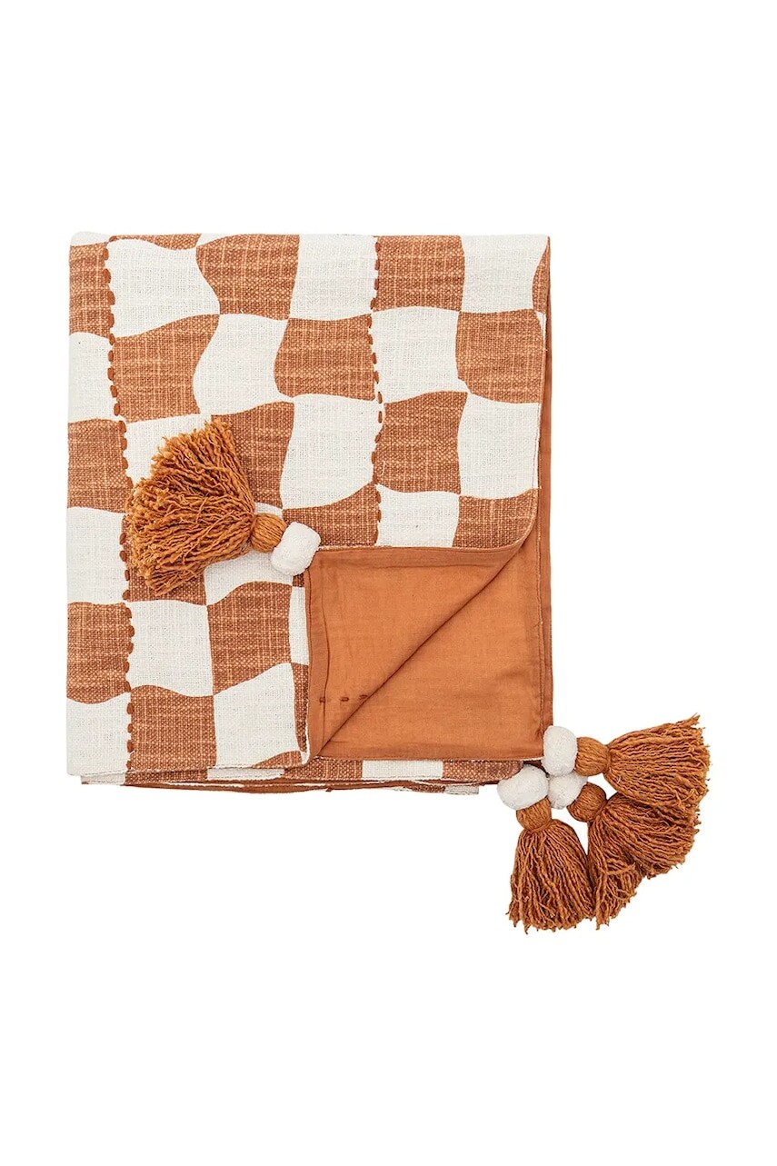 Bavlnený prehoz Bloomingville Chola 150 x 130 cm viac farieb