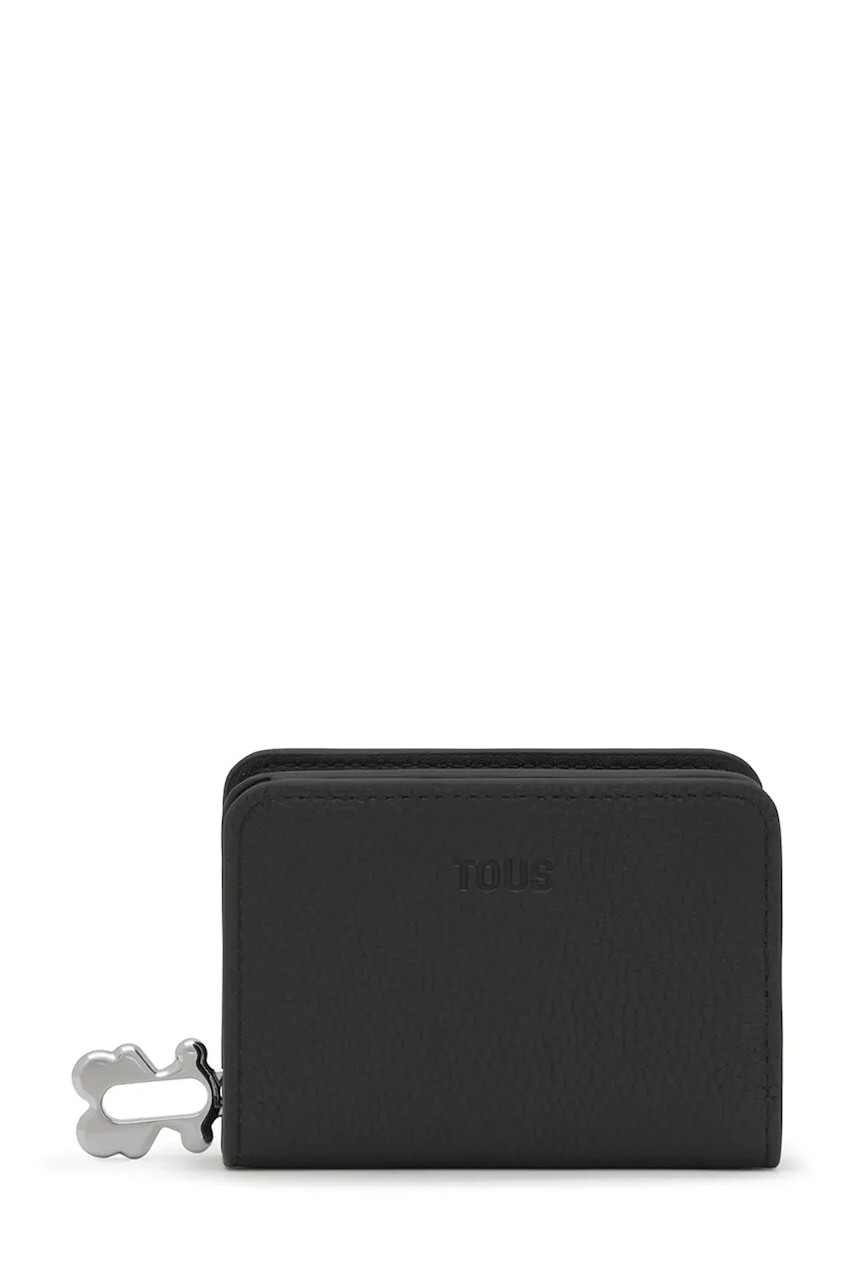 Kožená peňaženka Tous FOLD čierna farba, 2002306051