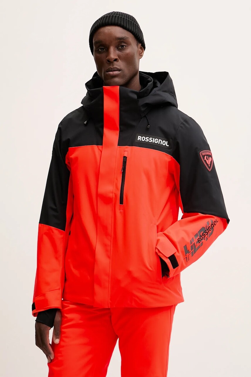 Lyžiarska bunda Rossignol HERO červená farba, RLOMJ05