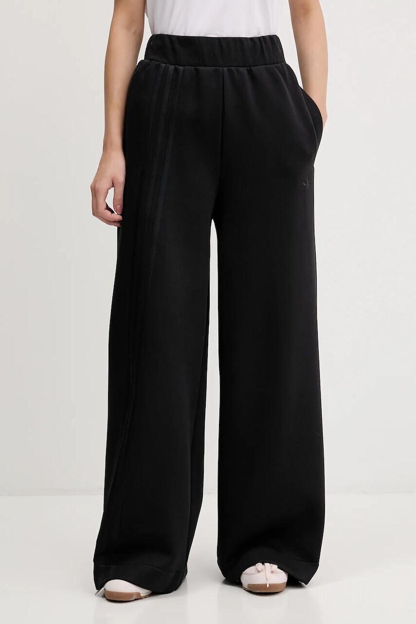 Tepláky adidas Originals 3 Stripes čierna farba, jednofarebné, JX2733