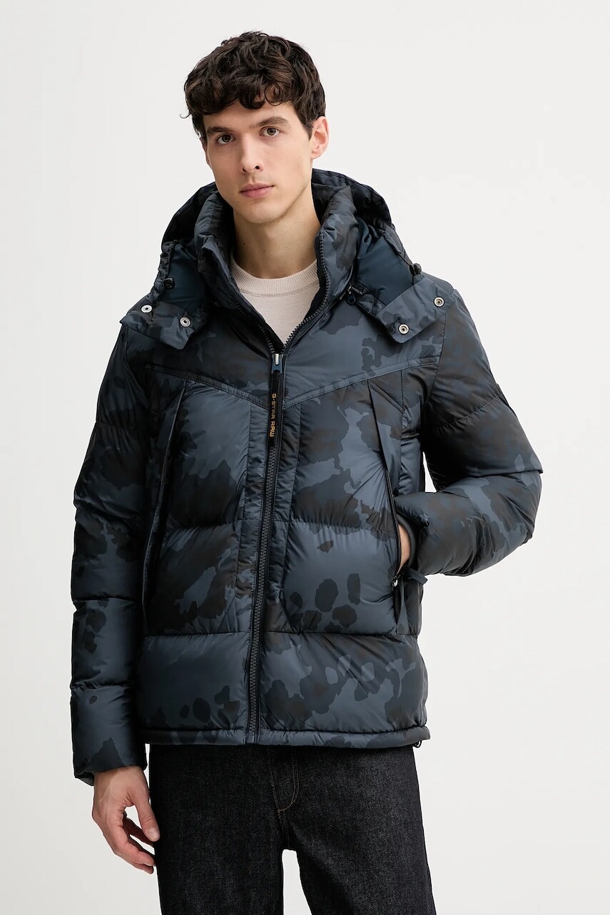 Bunda G-Star šedá farba, zimná, D26885.C441