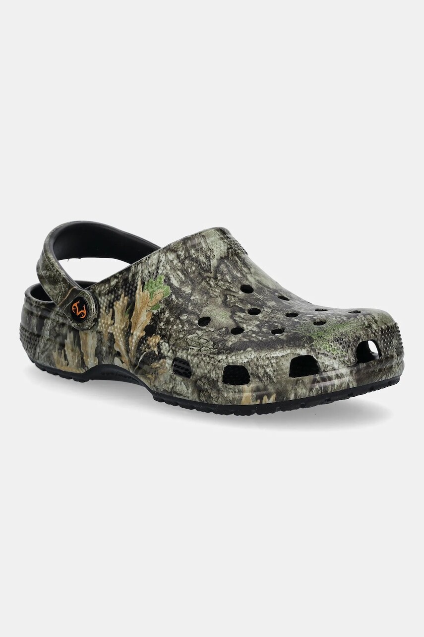 Šľapky Crocs Classic Realtree Apx Clog zelená farba, 210099.0H