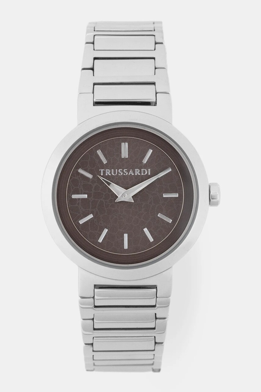 Hodinky Trussardi T-BRIDGE dámske, strieborná farba, R2453171507