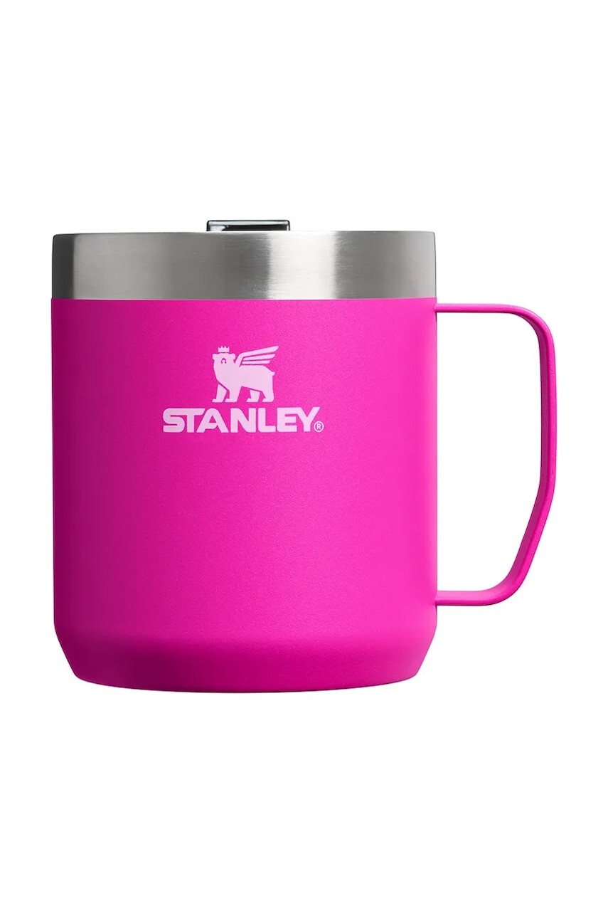 Termo hrnček Stanley Classic Legendary Camp Mug 0,35 l ružová farba