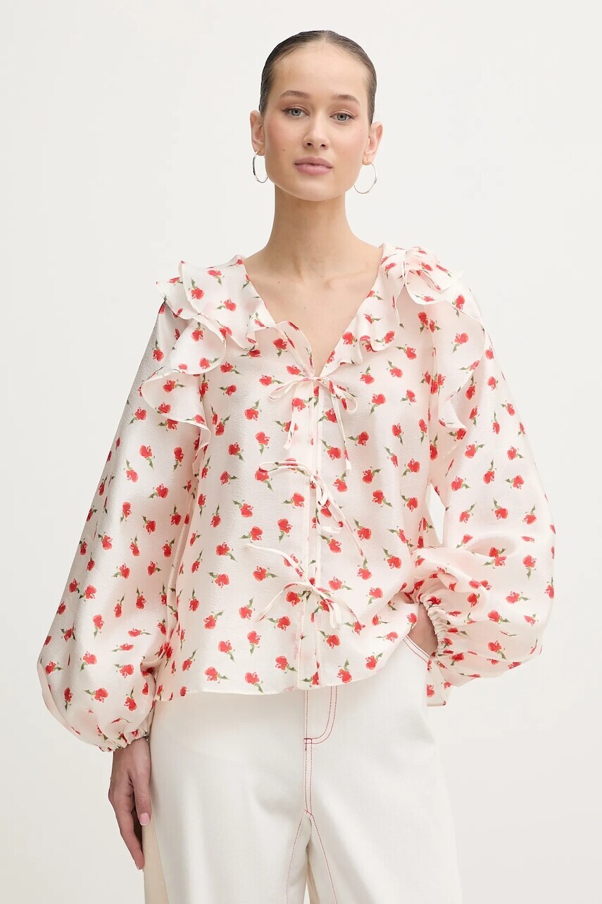 Košeľa Stine Goya béžová farba, regular, SG-PS26-T125-2067