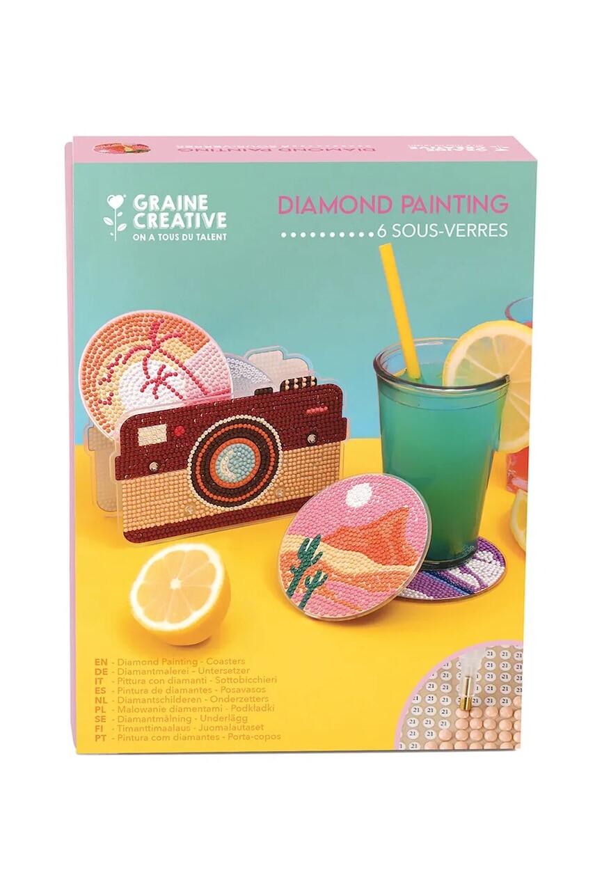 Diy súprava Graine Creative Kit Diamond Painting 17 x 13 x 4.5 cm viac farieb