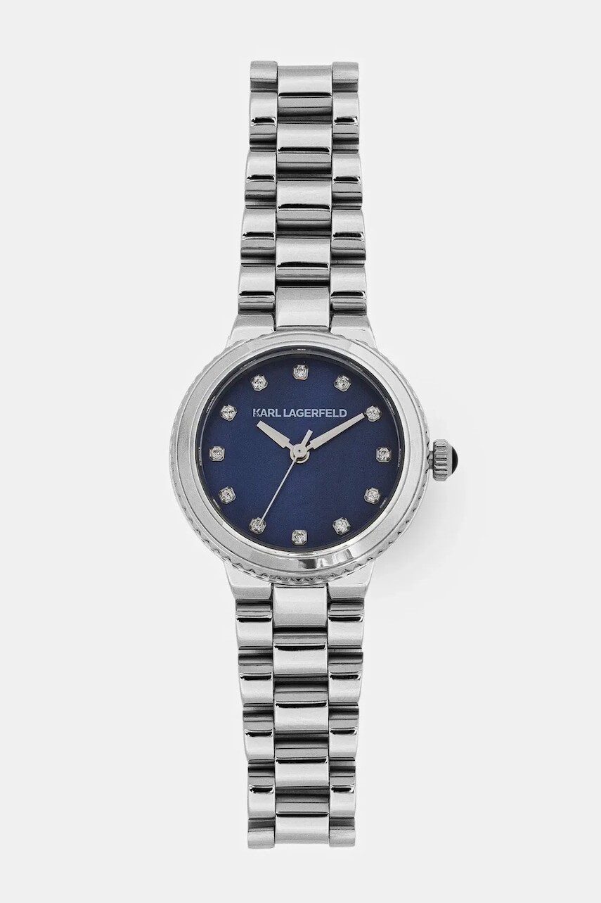 Hodinky Karl Lagerfeld dámske, strieborná farba, R0553104513