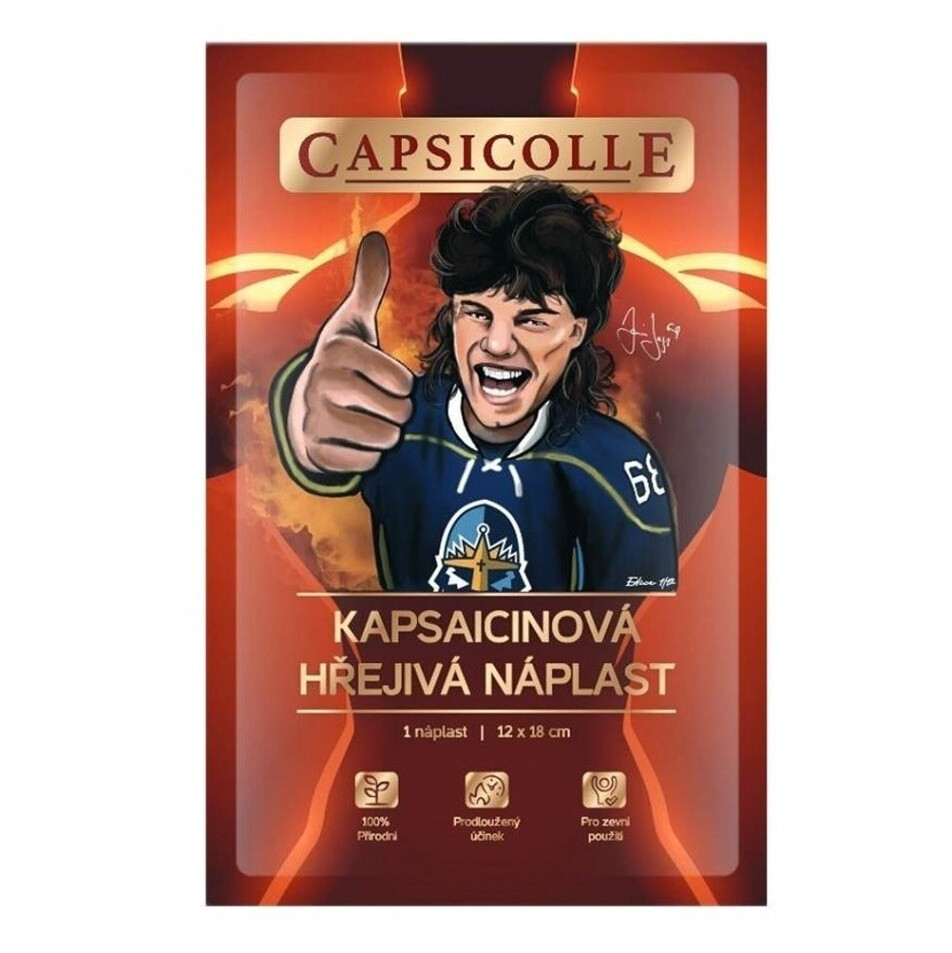 Náplasť Hrejivá KAPSAICINOVÁ 12X18CM 1KS