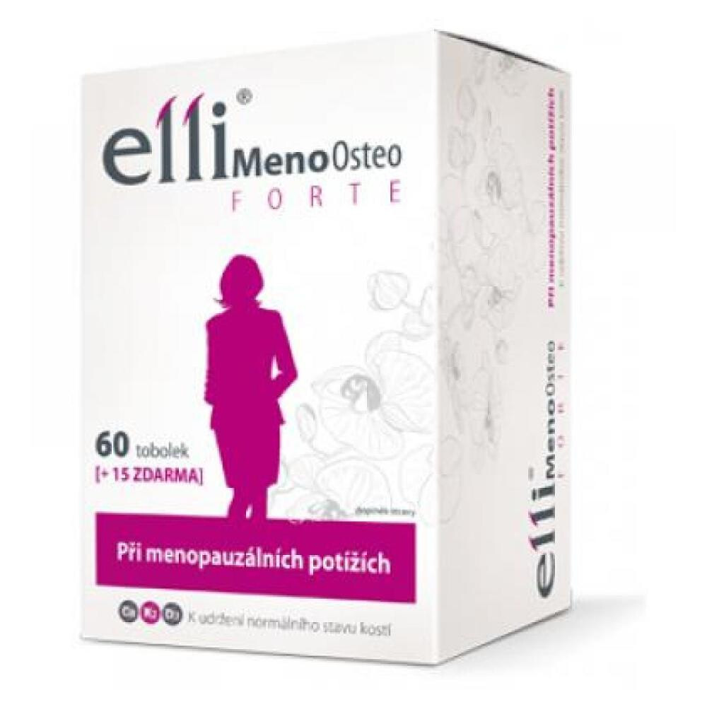 ELLI Meneosteo forte 60 + 15 tabliet ZDARMA