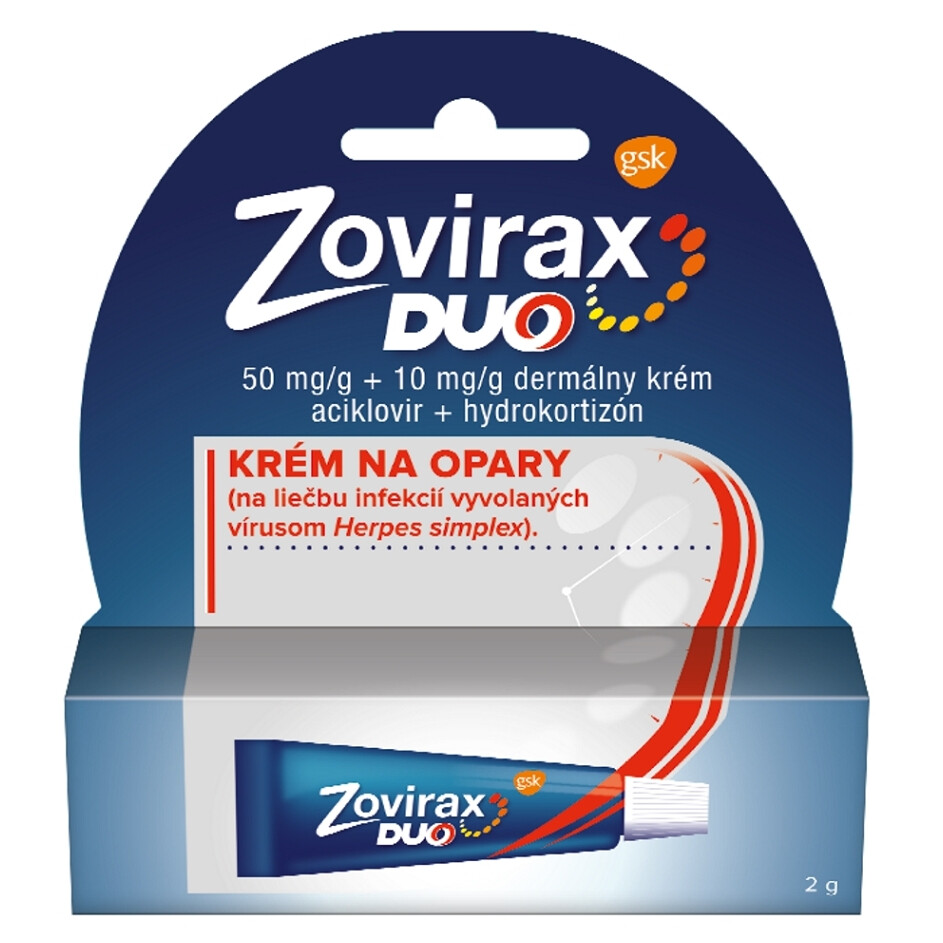 ZOVIRAX Duo krém na opary 2 g
