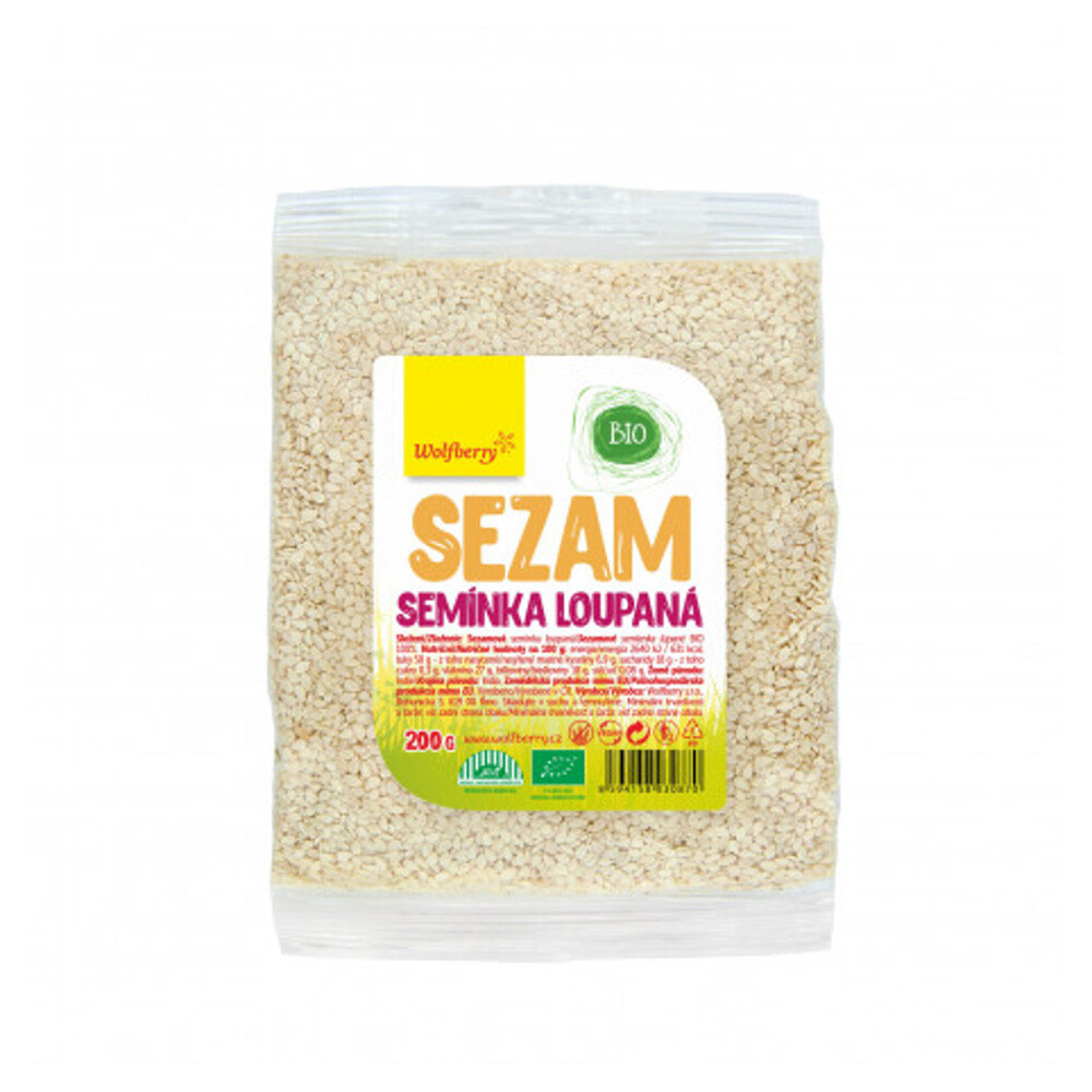 WOLFBERRY Sezam lúpaný BIO 200 g