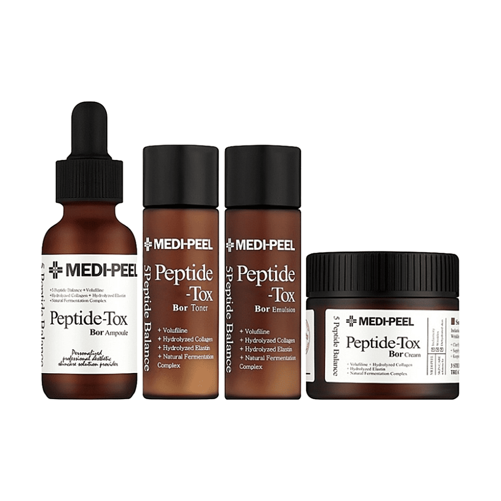MEDI-PEEL Peptide Bor-Tox 5 Peptide Sada pleťovej kozmetiky 4 kusy