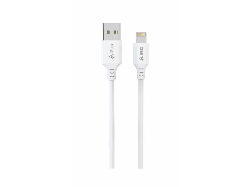 Kábel iPEAX 90010116 USB/Lightning 1,5 m biely