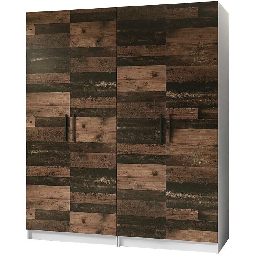 Skriňa X2 Gold 2d Biela/Old Style