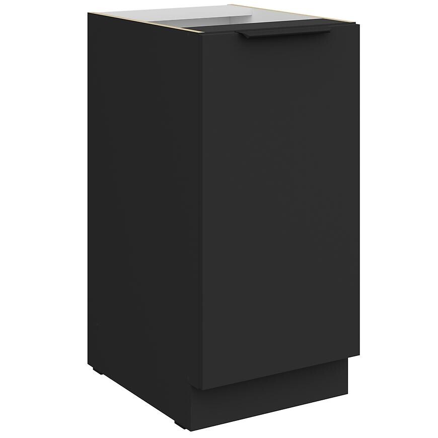 Kuchynská skrinka Aria-Bl/Bl Anti Fingerprint 40d 1f Bb