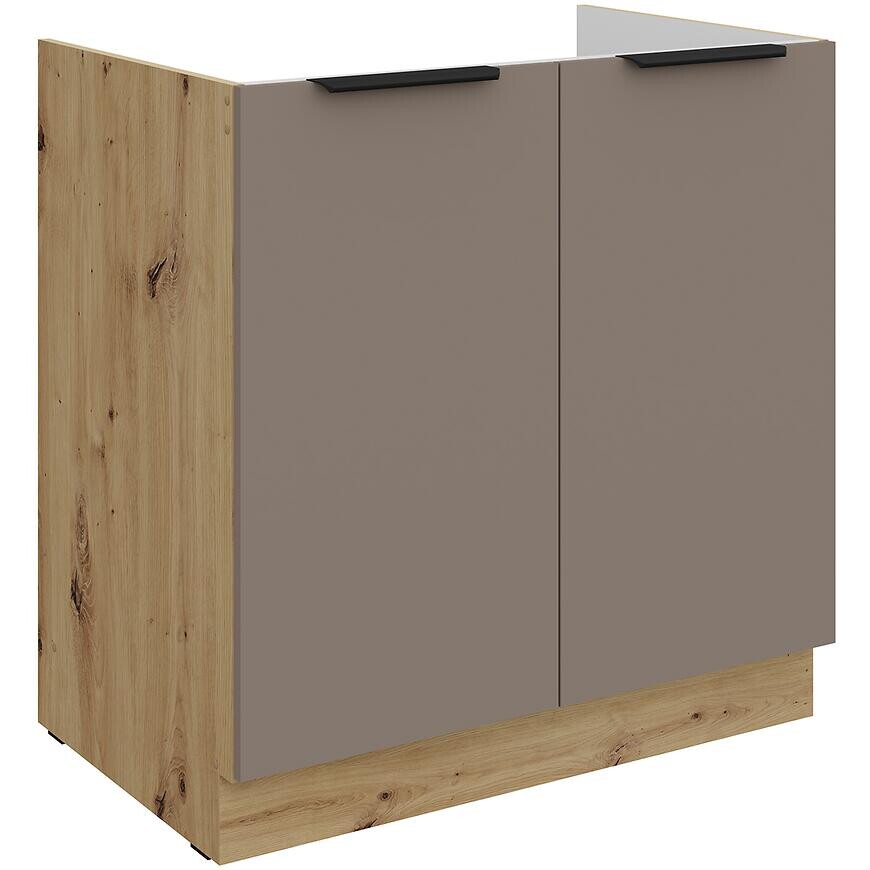 Kuchynská skrinka Aria-Ta/Ar Anti Fingerprint 80zl 2f Bb