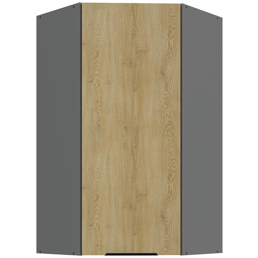 Kuchynská skrinka Cremona Ant 60x60 Gn-108 1f (45°)