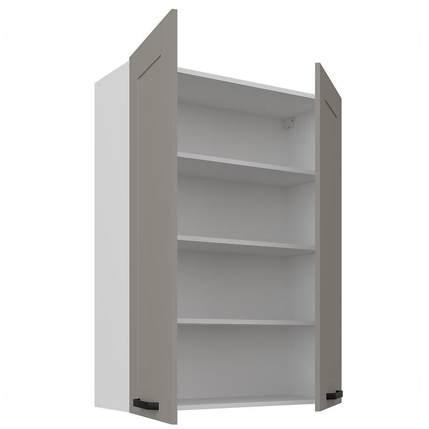 Skrinka do kuchyne Luna claygrey/biely 80G-108 2F