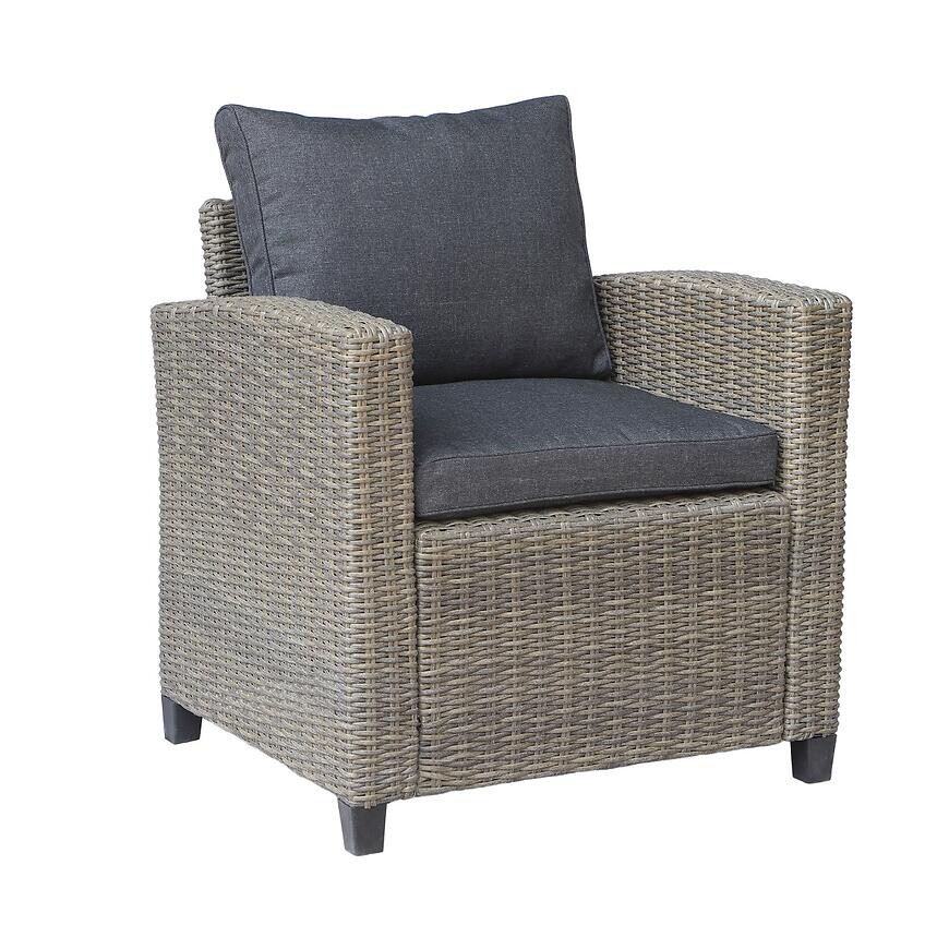 Kreslo technoratan Stockholm šedý