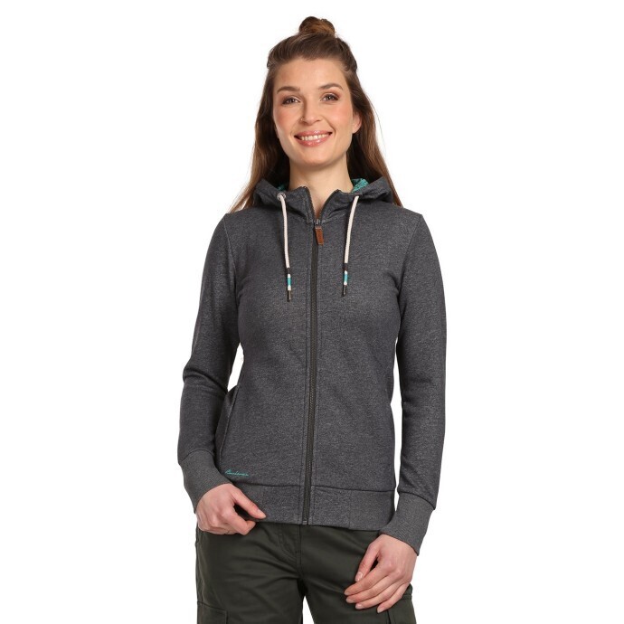 Bushman Dámska mikina Naida, tmavošedá S