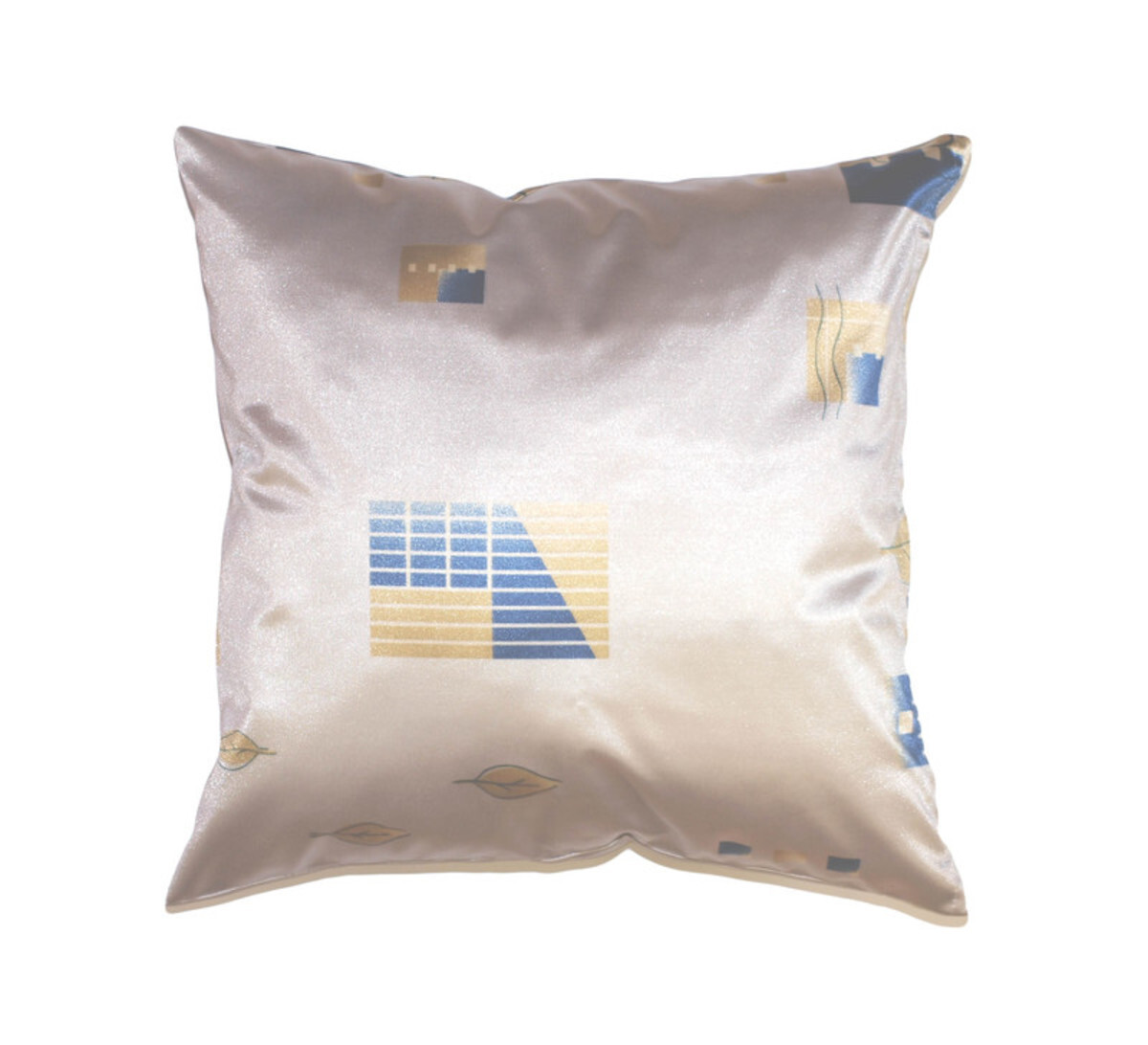 Vankúš, Šedomodrý, 45 x 45 cm