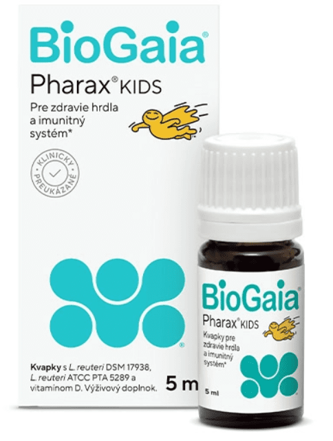 BioGaia Pharax KIDS kvapky 5ml