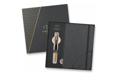 Parker 1502/4293643 Urban Muted Black GT darčeková sada guľôčkové ceruzky v kazete so zápisníkom