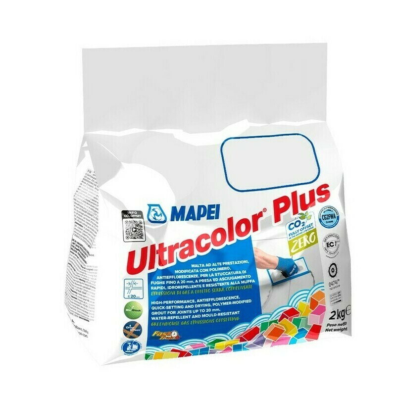 Hmota škárovacia Mapei Ultracolor Plus 2 kg strieborno šedá