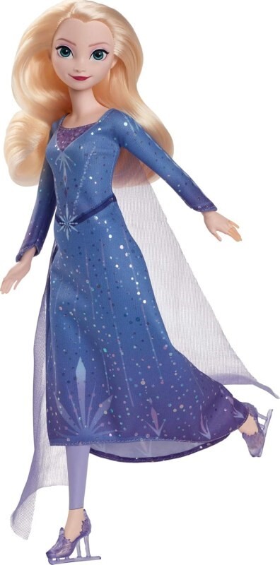 Mattel Frozen Elsa na korčuliach