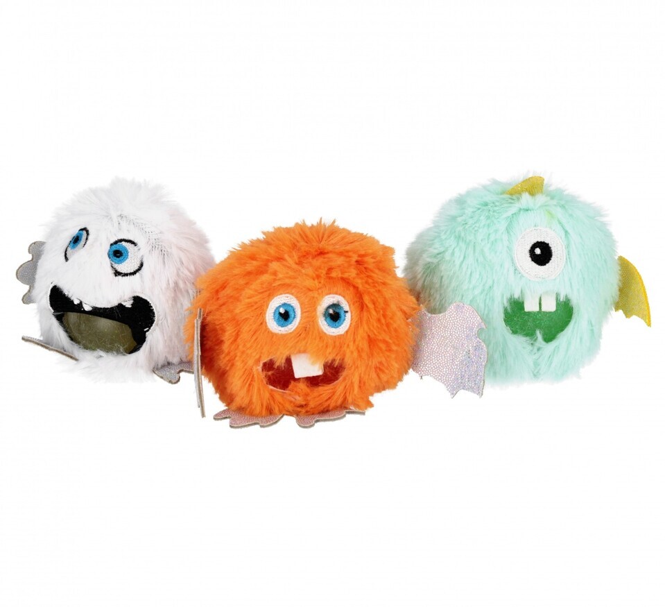 Príšerka antistresová stláčacia 10cm, 3farby - náhodná