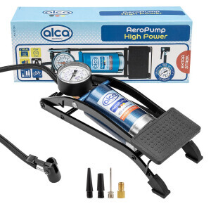 Nožná pumpa 1-piestová - s manometrom ALCA AeroPump High Power